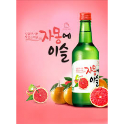 Licor de SOJU de Pomelo JAMONG 330ml